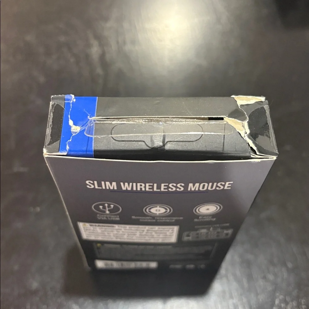 Slim Wireless Mouse - White